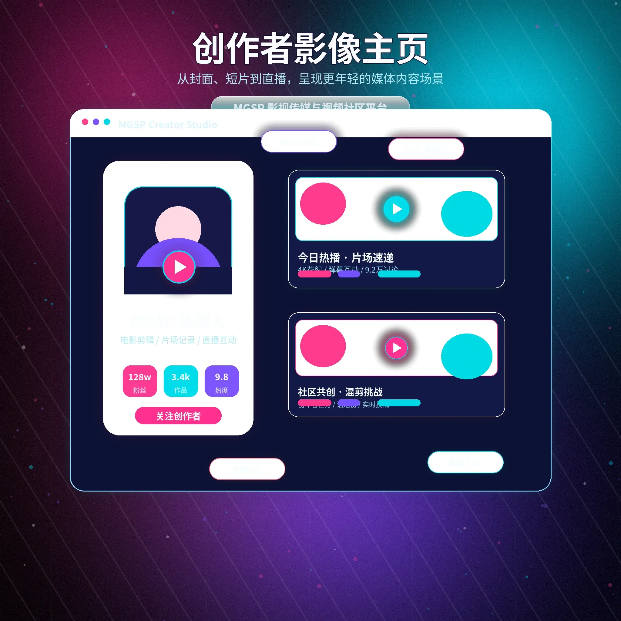 蘑菇视频生活影像内容示例